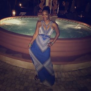 BCBGMaxAzria “Stella” Maxi Dress